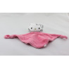 Doudou plat Hello Kitty rose