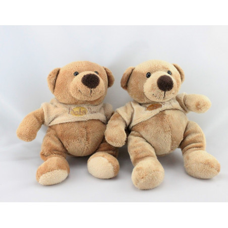 Doudou ours marron pull beige BABY NAT