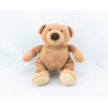 Doudou ours brun pull beige BABY NAT