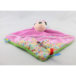 Doudou plat minnie rose coeur motifs DISNEY