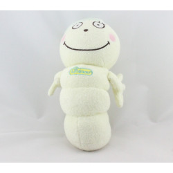 Doudou chenille verte Luminou JEMINI