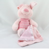 Doudou Porcinet avec mouchoir couverture DISNEY NICOTOY 