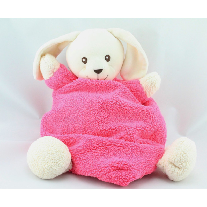 Doudou lapin rose NOUNOURS