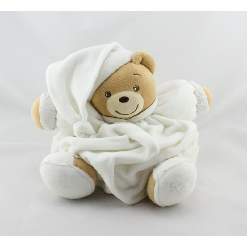 Doudou ours plume blanc KALOO 