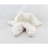 Doudou lapin Patachou rose blanc Corolle 