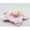 Doudou plat souris rose les petites fées JACADI