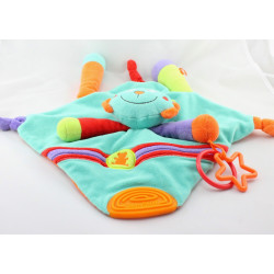 DDoudou eveil plat lion vert rouge violet dentition hochet BABYSUN