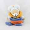 Doudou ours cape prince Indidous DOUDOU ET COMPAGNIE