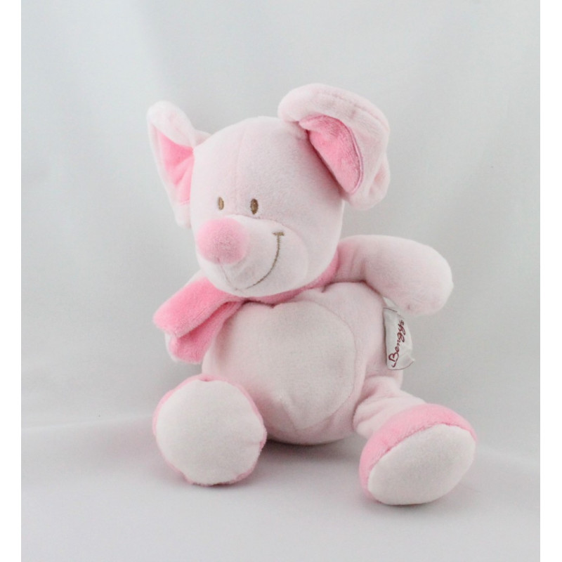 Doudou souris rose Bengy