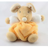 Doudou souris plume orange KALOO