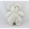 Doudou souris blanche NOUNOURS