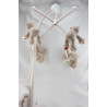 Mobile musical doudou ours lapin Pol et Jade NATTOU