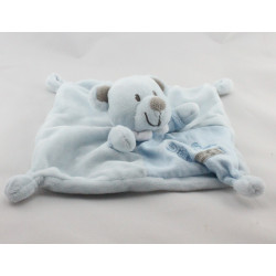 Doudou plat ours bleu Baby Garden NICOTOY