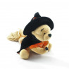 Peluche Winnie l'ourson déguisé en sorciére sur son balai Halloween Collection Disney