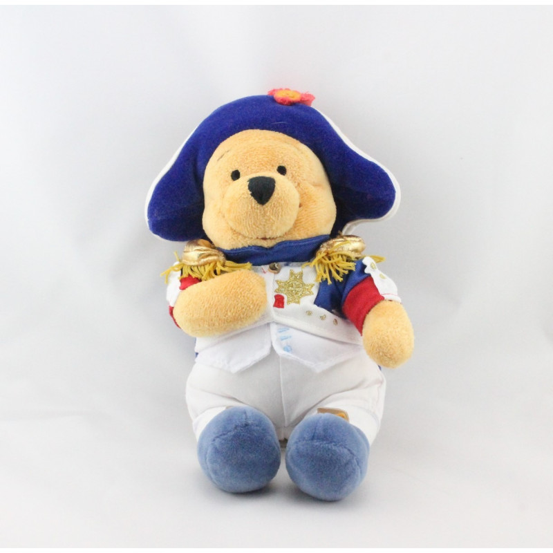 Peluche Winnie l'ourson déguisé en Napoléon Collection Disney