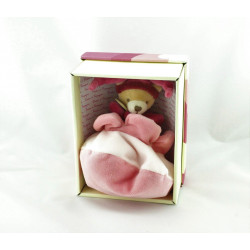 Doudou et compagnie lapin Bonnie étoile jaune carambole