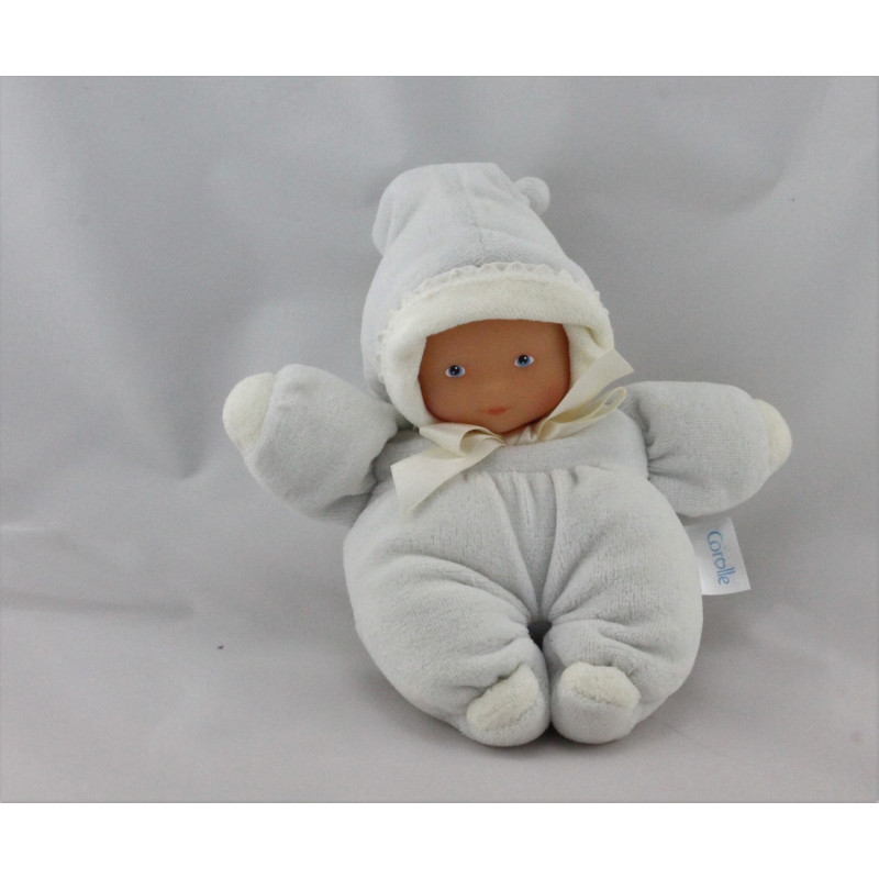 Doudou poupon bébé bleu COROLLE 2003