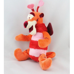Doudou Winnie abeille papillon rouge bordeaux Disney