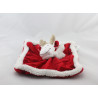Doudou plat elan cerf renne rouge noël KITCHOUN NICOTOY