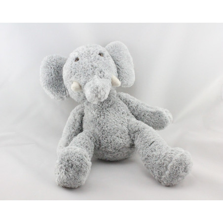 Doudou éléphant gris NOUNOURS