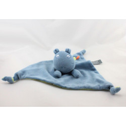 Doudou plat dragon bleu vert ORCHESTRA PREMAMAN