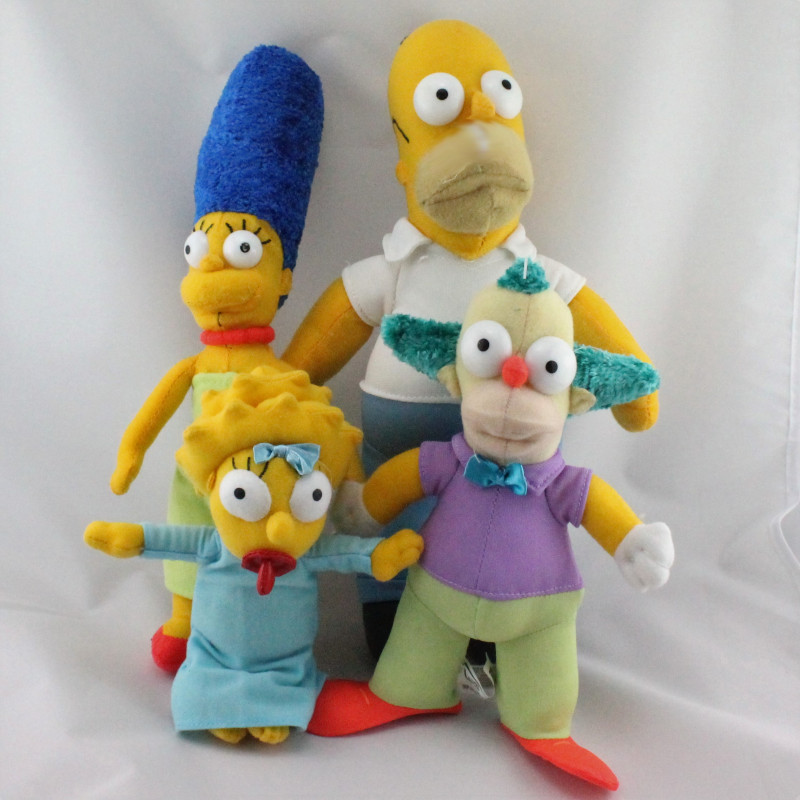 Peluche Poupée Marge Homer Krusty Maggy Les Simpsons 2005