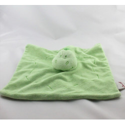 Doudou plat dinosaure vert BENGY