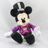 Peluche Mickey costume violet chapeau DISNEYLAND RESORT