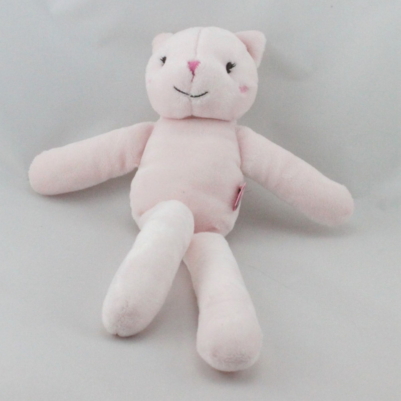 Doudou Chat Rose Petit Kimbaloo Chat Lion Tigre Classique Ebay