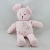 Doudou souris rose étoiles PETIT BATEAU 