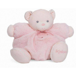 Doudou patapouf ours rose PERLE KALOO