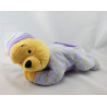 Doudou winnie mauve violet nuages lunes phosphorescent DISNEY