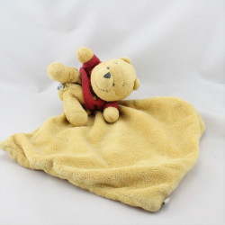 Doudou plat Winnie l'ourson mouchoir DISNEY BABY