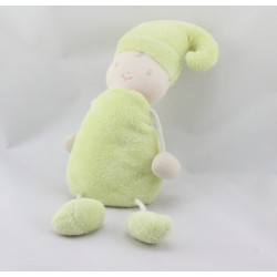 Doudou hochet lutin vert COROLLE