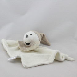 Doudou Plat Winnie l'Ourson Blanc beige DISNEY BABY