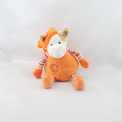 Doudou musical vache orange GIPSY