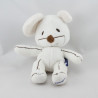 Doudou souris blanche marron ITSIMAGICAL