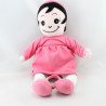 Doudou poupée Fille rose MARESE