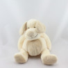 Doudou chien beige écru NICOTOY