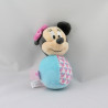 Doudou hochet minnie rose bleu DISNEY NICOTOY