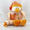 Doudou et compagnie Banjo l'oiseau orange avec bébé