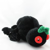 Doudou marionnette Araignée noir AU SYCOMORE