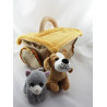 Niche avec peluche chien et chat SIPLEC