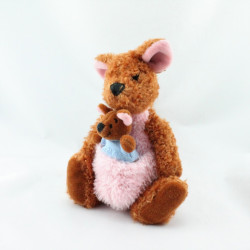 Doudou Kangourou Maman Gourou et Petit Gourou DISNEY 20 CM