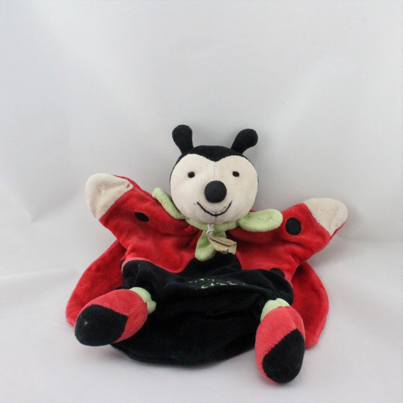 Doudou et compagnie plat coccinelle Lady Cocci avec bébé