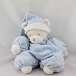Doudou ours bleu blanc TARTINE ET CHOCOLAT