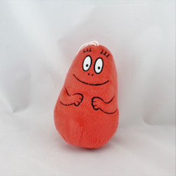 Doudou peluche Barbapapa rouge Barbidur 2011