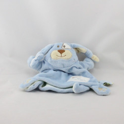Doudou et compagnie plat marionnette chien bleu 