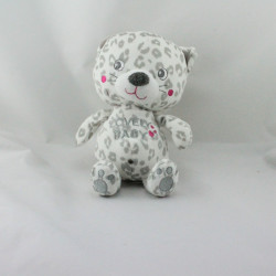 Doudou chat léopard blanc gris Lovely Baby KIABI SIMBA TOYS
