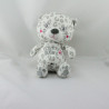 Doudou chat léopard blanc gris Lovely Baby KIABI SIMBA TOYS